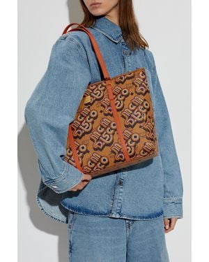 MCM 'Toni Medium' Shopper Bag - Blue