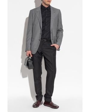 Dolce & Gabbana Wool Blazer - Gray