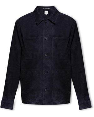 Paul Smith Suede Jacket - Blue