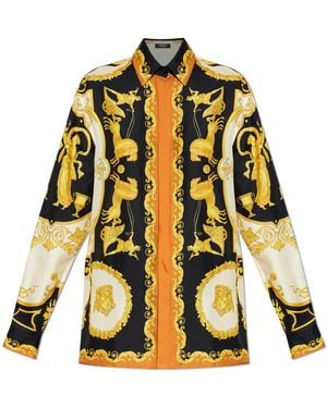 Versace Silk Shirt - Yellow