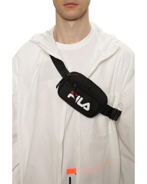 Fila Belt Bag With Logo - Black