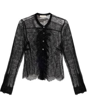 Ulla Johnson Lace Shirt Cecile - Black
