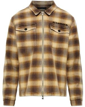 AllSaints 'Bellas' Shirt - Metallic