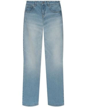 Victoria Beckham Jeans With Logo - Blue