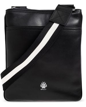 Bally Leather Shoulder Bag "Ray" - Black