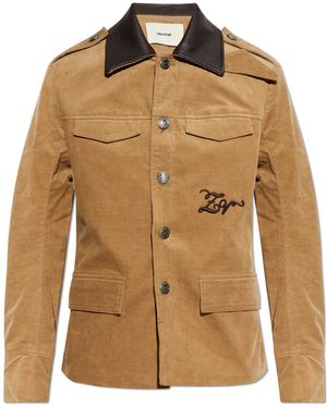 Zadig & Voltaire "Veram" Jacket - Brown