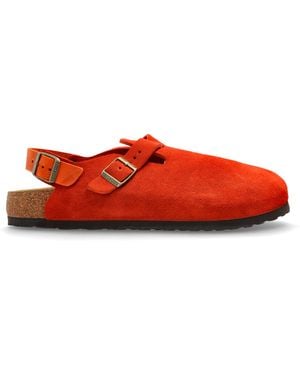 Birkenstock "Tokio Ii Suede" Shoes - Red