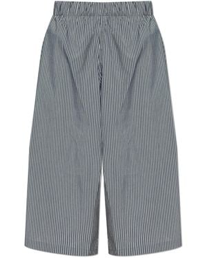 PDF Striped Pattern Shorts - Grey