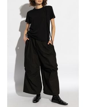 Yohji Yamamoto Cotton Top - Black