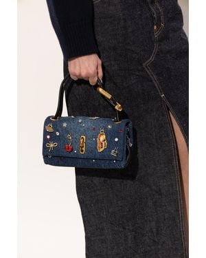 Marc Jacobs Shoulder Bag 'The Dual Mini' - Black