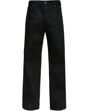 Balenciaga Wide-Leg Jeans - Black