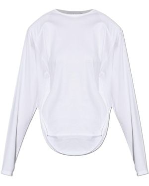 IRO 'Arum' Turtleneck Top - White