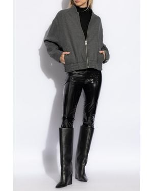 AllSaints Latex Leggings Cora - Black