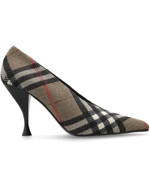 Burberry Heeled Shoes - Natural