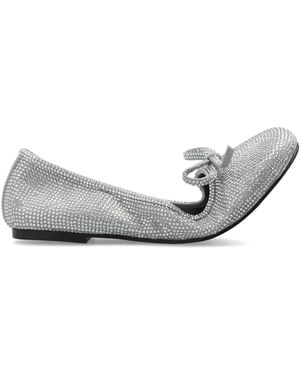 Balenciaga Ballet Flats 'Leopold' - Metallic