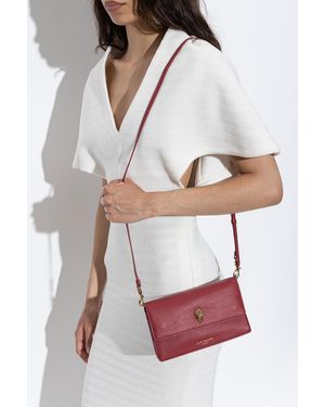 Kurt Geiger Wallet On 'Sloane' Chain - White