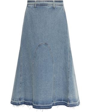 Munthe 'Braylin' Denim Skirt - Blue