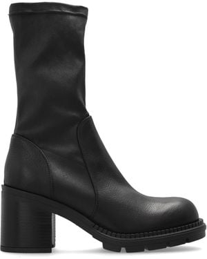 Agl Attilio Giusti Leombruni Heeled Ankle Boots 'Franky' - Black