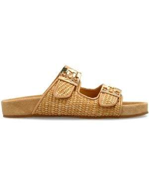 Tory Burch Mellow Slides - Metallic