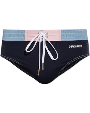 DSquared² Swimming Briefs - Blue