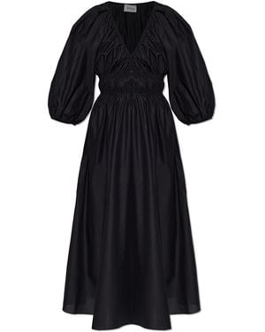Matteau V-Neck Dress - Black