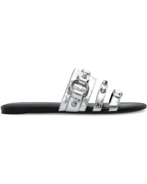 Balenciaga "City" Flip-Flops - White