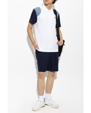 Lacoste Polo With Logo - Blue