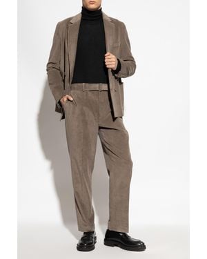 Officine Generale Corduroy Blazer - Brown