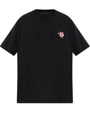 Maison Margiela T-Shirt With Print - Black