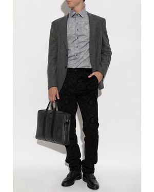 Etro Patterned Shirt - Black