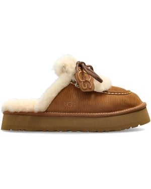 UGG 'Disquette Heritage' Sliders - Brown