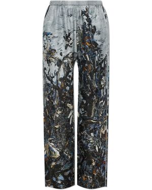 Munthe Silk Pants 'Varum' - Grey