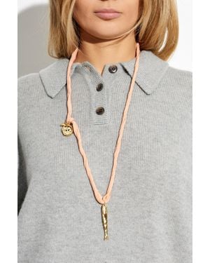Givenchy Necklace With Pendants - Gray