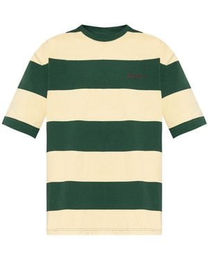 Marni Striped T-Shirt - Green