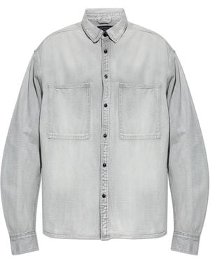 AllSaints Denim Shirt 'Al' - Grey
