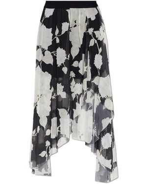 AllSaints Asymmetric Skirt 'Loria' - Black