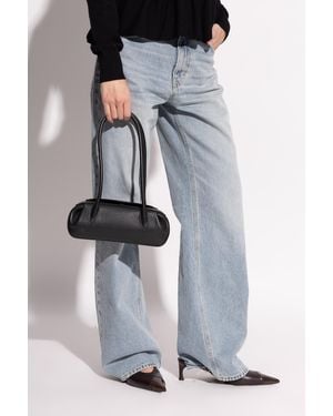 Yuzefi 'Oyster Mini' Shoulder Bag - Gray