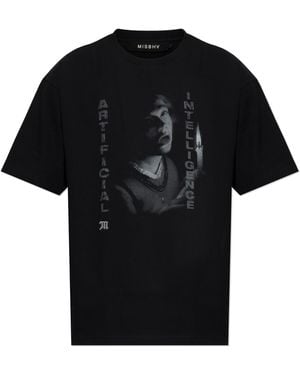 MISBHV T-Shirt With Print - Black