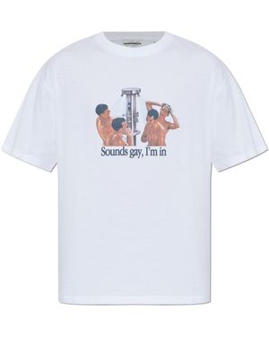 Carne Bollente T-Shirt With Print - White