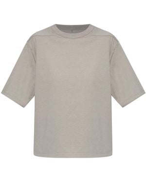 Rick Owens Crew Neck T-Shirt - Grey