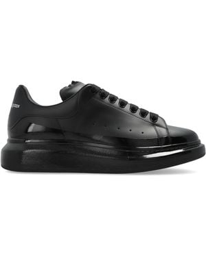 McQueen Sports Shoes With Logo - Black