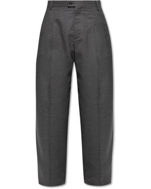 KENZO Creased Trousers - Grey