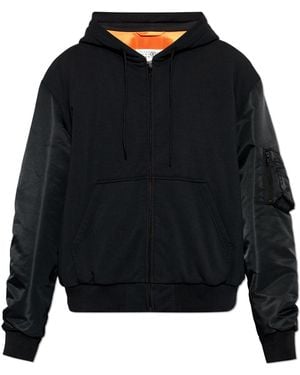 MM6 by Maison Margiela Insulated 'Bomber' Jacket - Blue