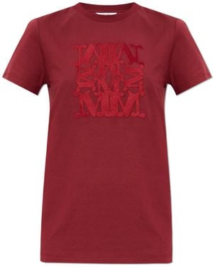 Max Mara T-Shirt "Bravo" - Red