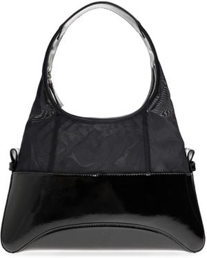 IRO Shoulder Bag 'Tandem Gloss' - Black