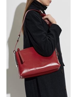 Marc Jacobs Leather Shoulder Bag 'The Scene Medium' - Black