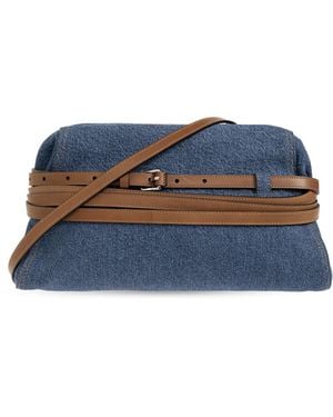Moschino Denim Bag 'Tie Me' - Blue