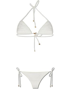 Amiri Reversible Swimsuit - White