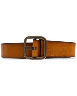 DSquared² Leather Belt - Brown