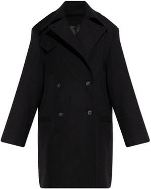 TOTEME Wool Coat - Black